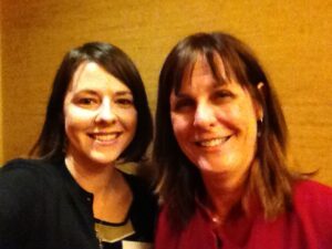 Dr Page Pennell and Brandy Parker