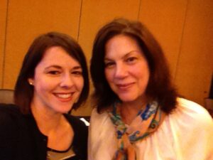 Dr Cynthia Harden and Brandy Parker