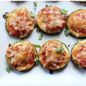 Zucchini Pizza Bites